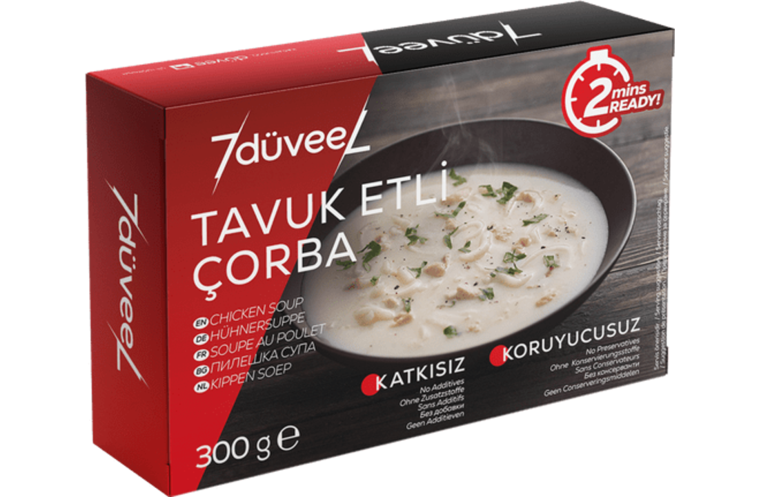 7duveel Tavuk Etli Çorbası 300GR