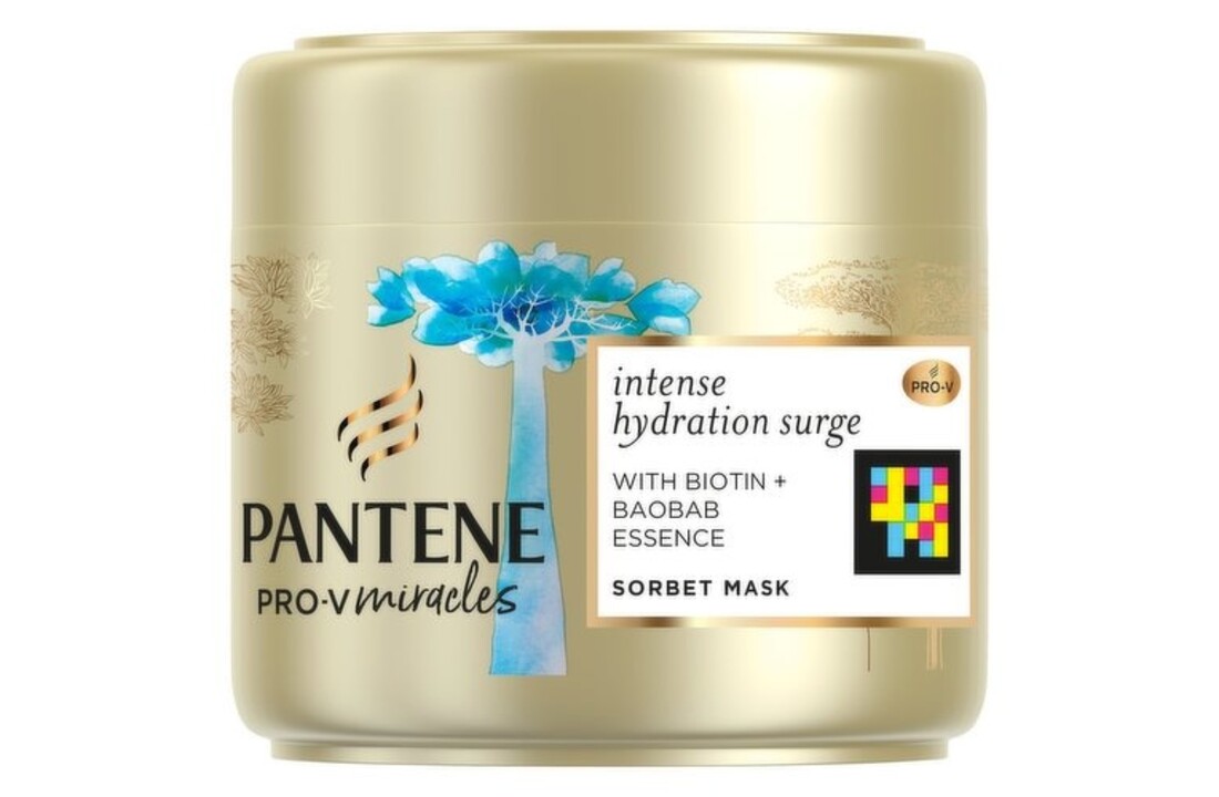 pantene yogun nemlendirme biyotin+baobab yagi maske