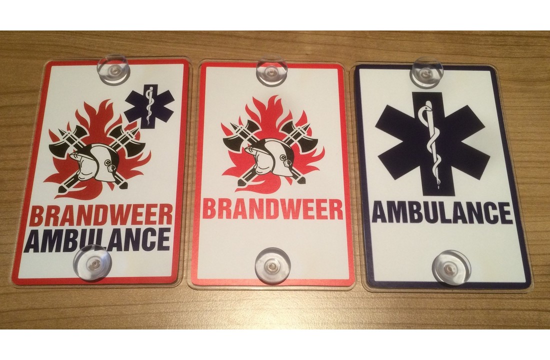 Autobordje Brandweer