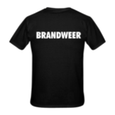 Logo brw-amb borst + brandweer op rug T-Shirt