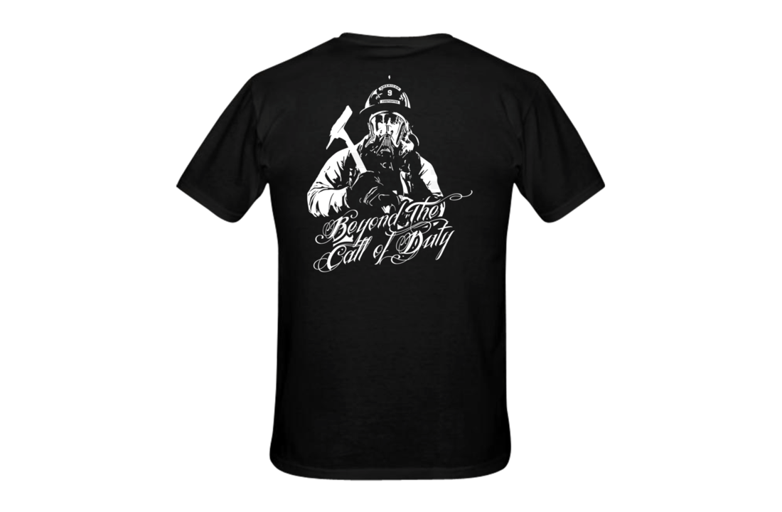Beyond the call of duty rug + borsttekst T-Shirt