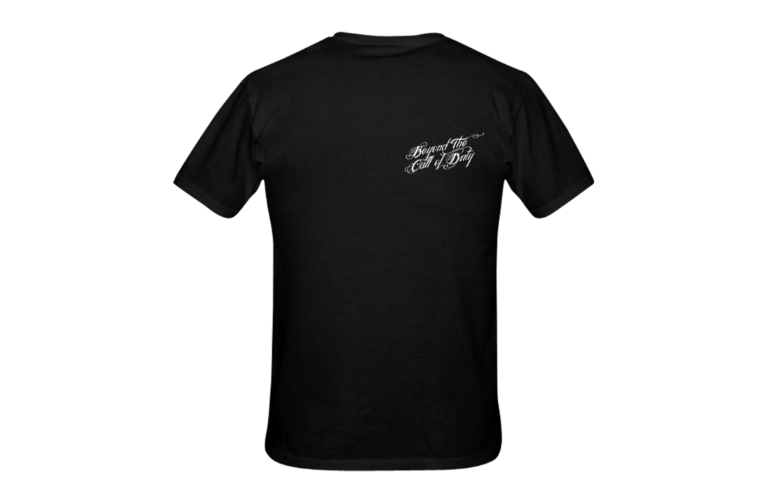 Beyond the call of duty rug + borsttekst T-Shirt