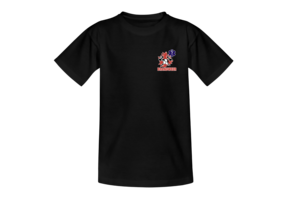 Kids logo brw-amb borst + brandweer op rug T-Shirt