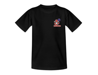Kids logo brw-amb borst + brandweer op rug T-Shirt