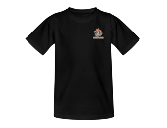 Kids logo brw borst + brandweer op rug T-Shirt