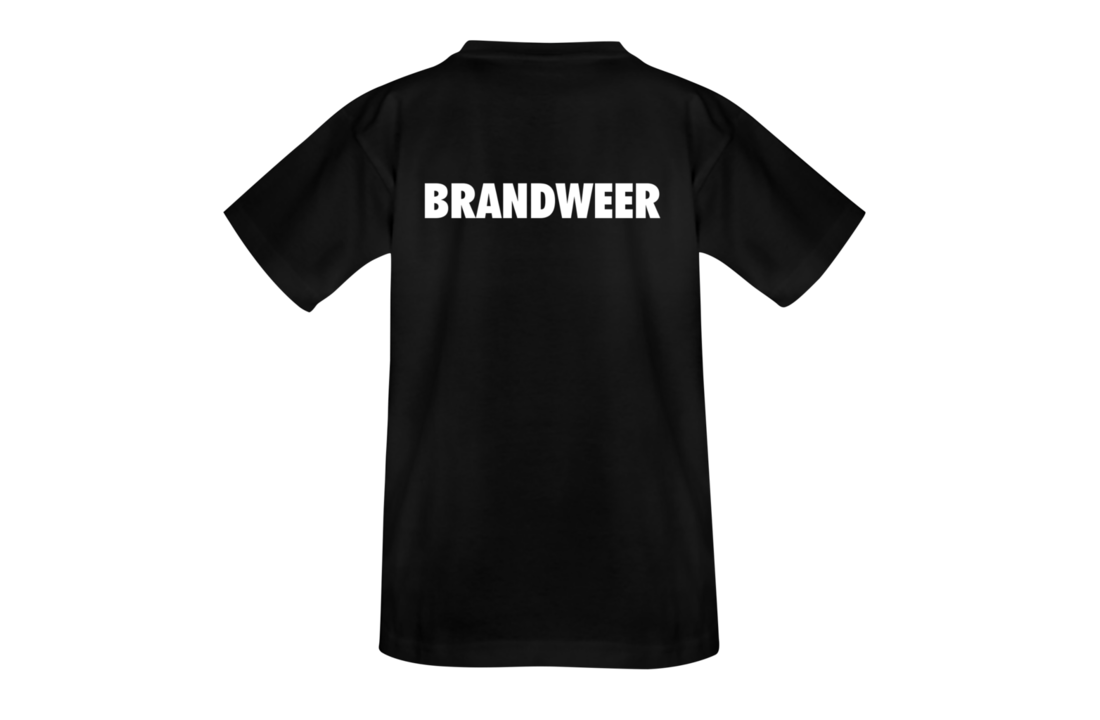 Kids belgian firefighter op rug T-Shirt