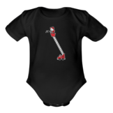 Baby ladderwagen borst rompertje