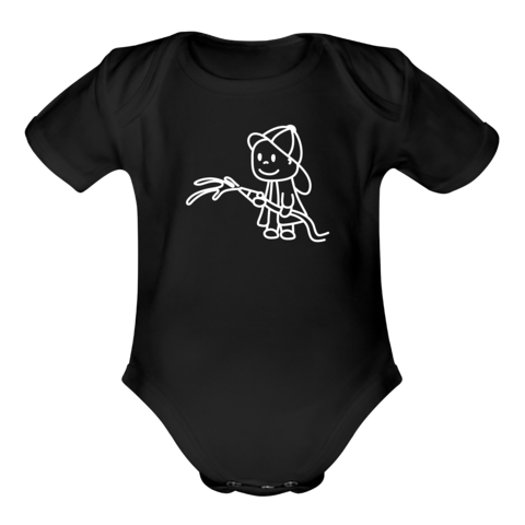 Baby brandweerman borst rompertje