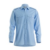 Uniformhemd licht blauw - lange mouwen