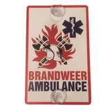 Autobordje Brandweer + Ambulance