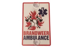 Autobordje Brandweer + Ambulance