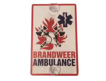 Autobordje Brandweer + Ambulance