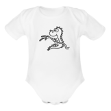 Baby vuurdraakje borst rompertje