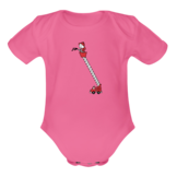 Baby ladderwagen borst rompertje