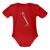 Baby ladderwagen borst rompertje