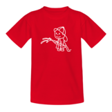 Kids brandweerman borst + brandweer op rug T-Shirt