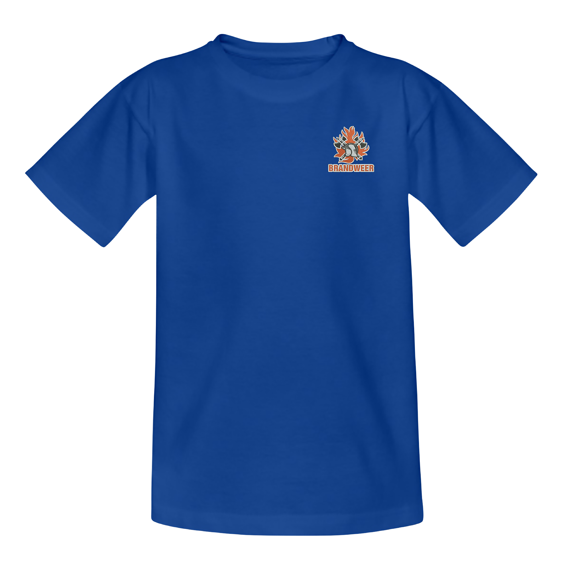 aangrenzend roddel Poort Kids logo brw borst + brandweer op rug T-Shirt - FireShop.be