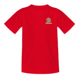Kids logo brw borst + brandweer op rug T-Shirt