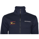 Brandweer sweater full navy met lange rits - Premium