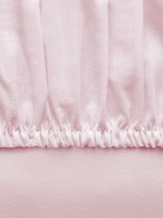 Pink Ranforce Single Fitted Sheet + 1 Pillowcase  100*200