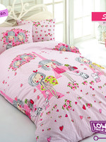 SHE V1 PİNK  SINGLE DUVET COVER SET