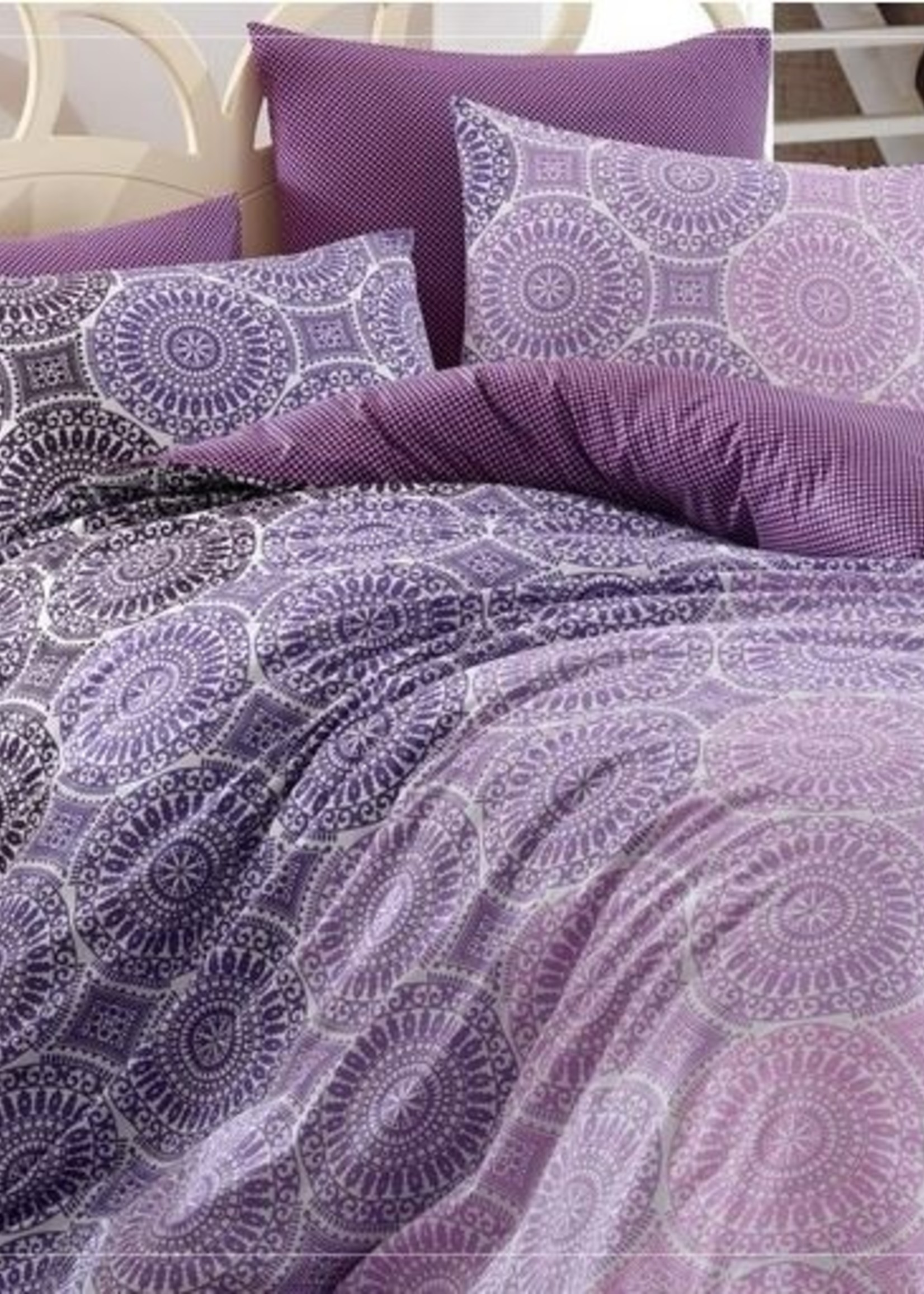 COLIN LILAC RANFORCE SINGLE LINENS SET