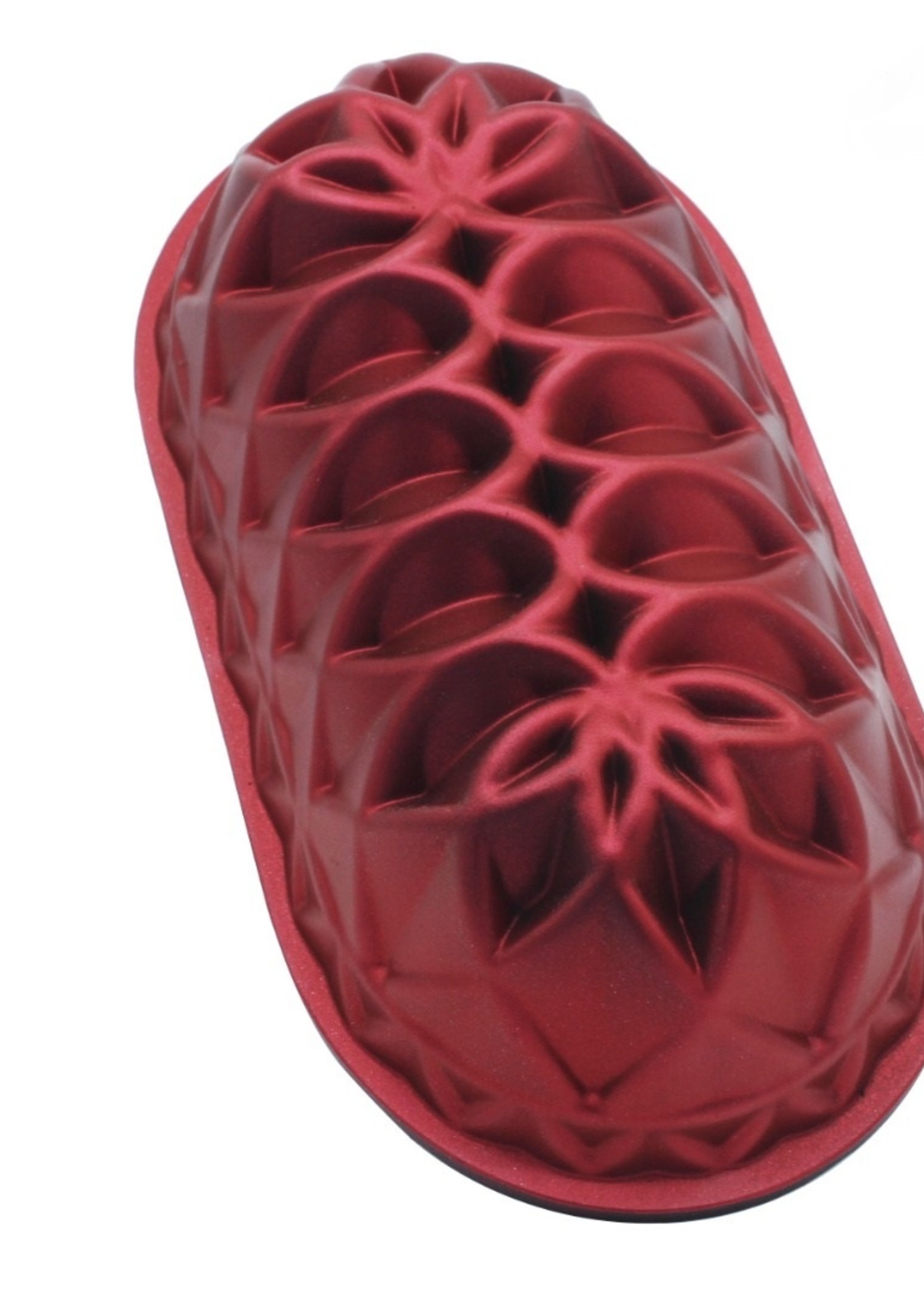 Titanium Red Baton Cake Tin