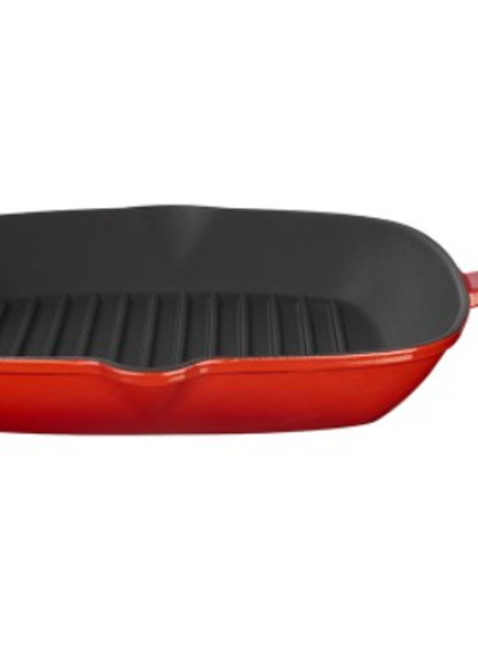 Lava Casting Red Grill Pan Metal Handle 28 cm LV P GT 2828 K0