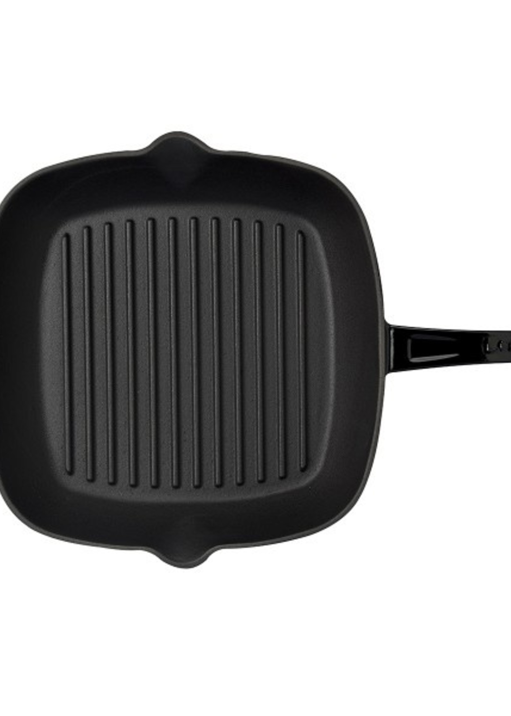 Lava Casting Black Grill Pan Metal Handle 28 cm LV P GT 2828 K0