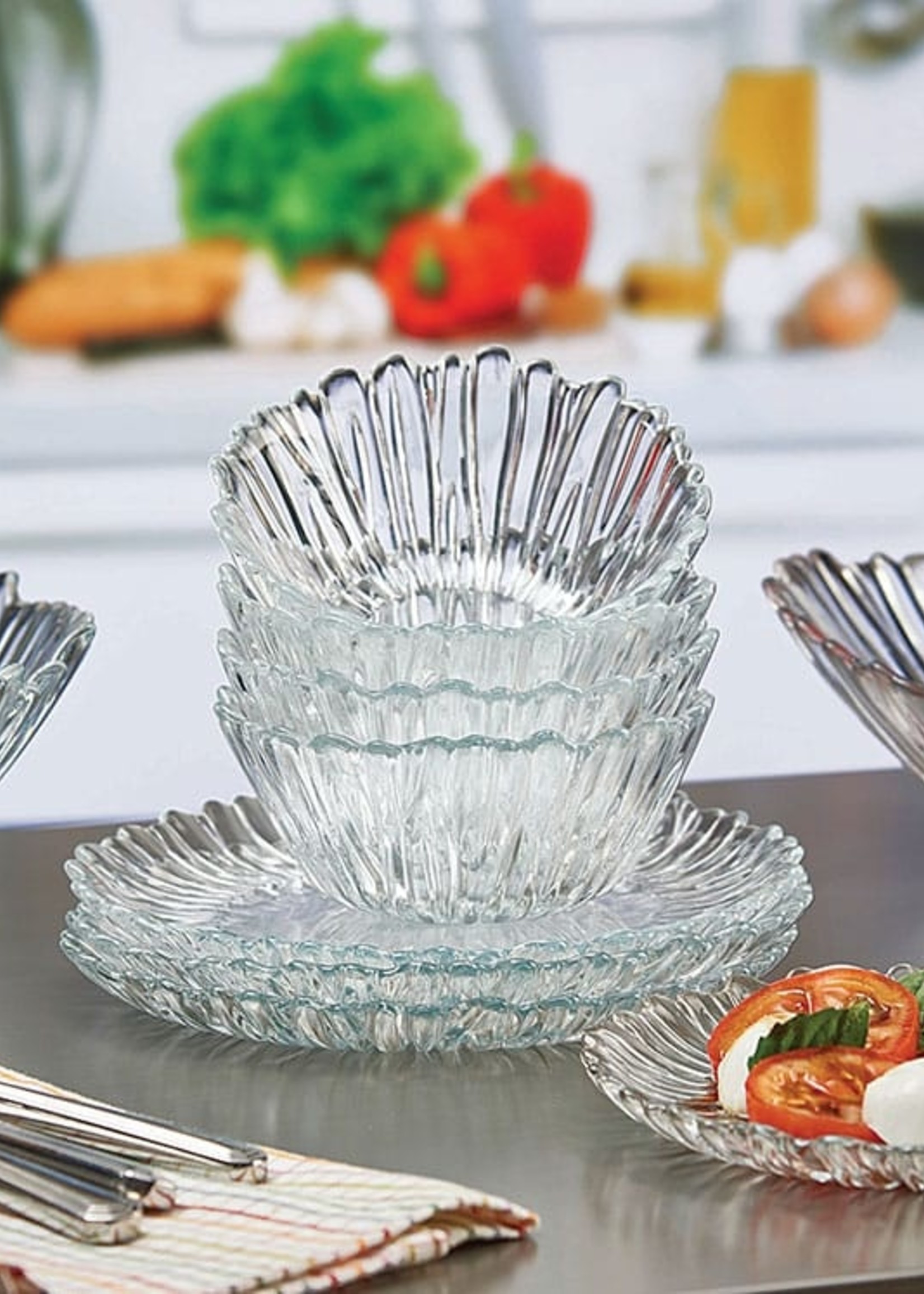 PAŞABAHÇE 6 PCS AURORA SOUP PLATE  10601