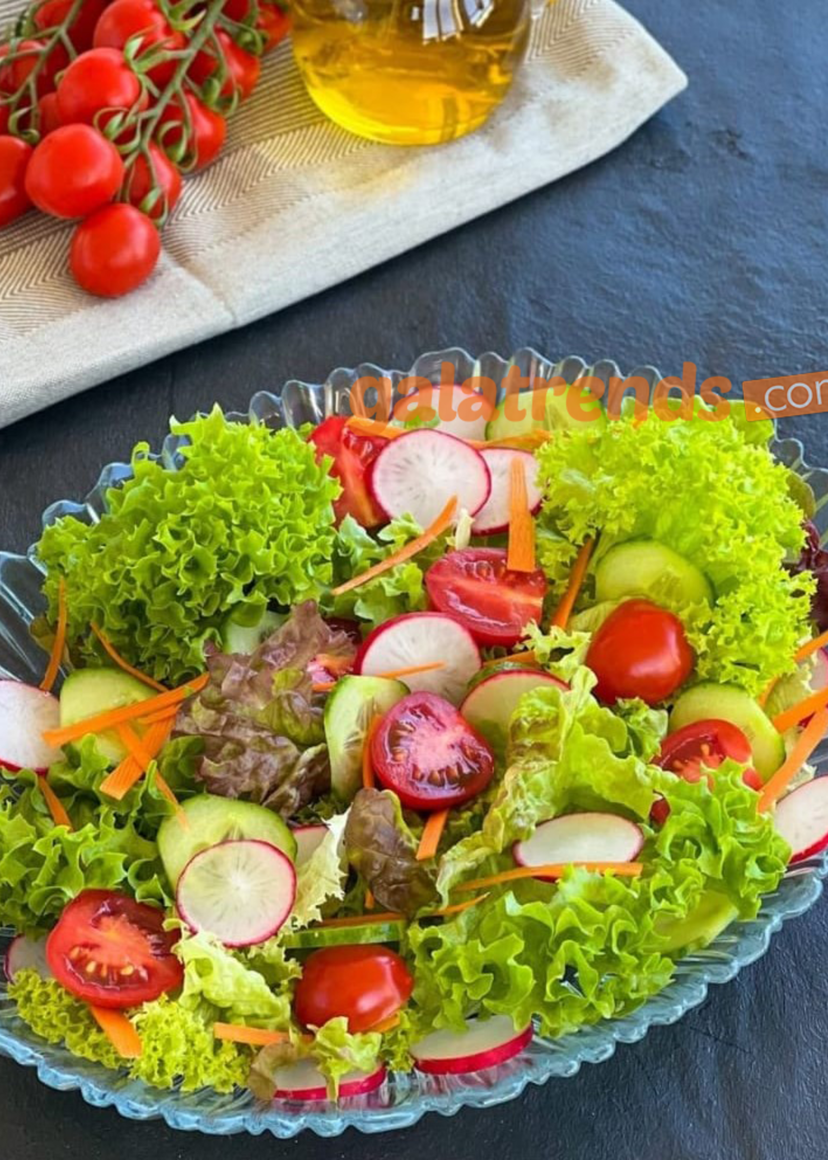Paşabahçe Aurora Salad Plate