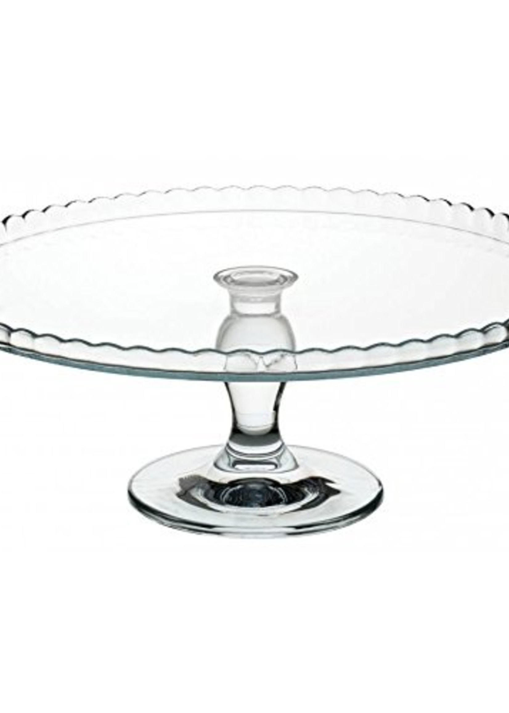 Paşabahçe Patisserie  Footed Serving Plate
