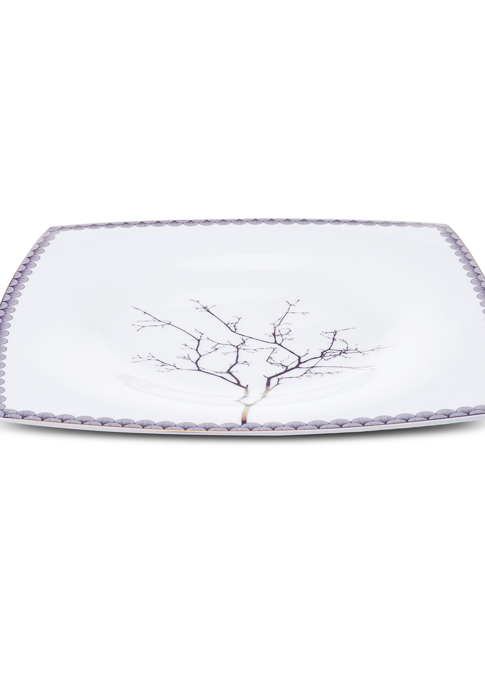 Karaca Fine Pearl Banyan 62 Pieces Dinnerware Set for 12 Persons