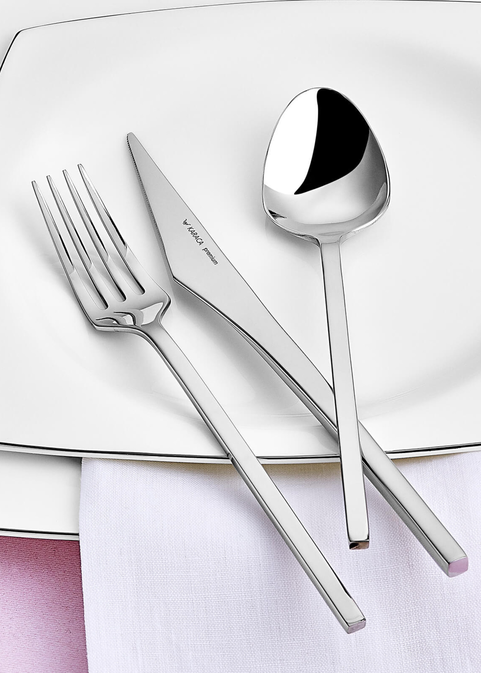 Karaca Way 84 Pcs 12 Person 316 Premium Cutlery Set