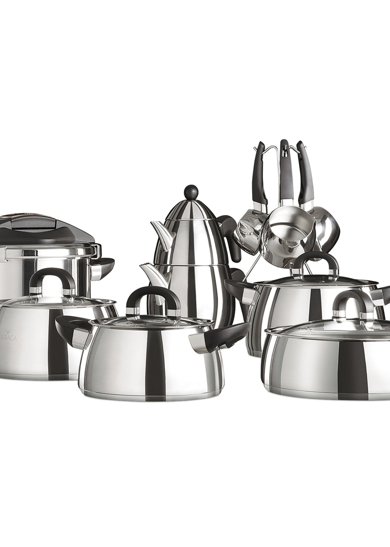 Karaca Tokyo PowerSteel Pro 316 Steel Wedding Set