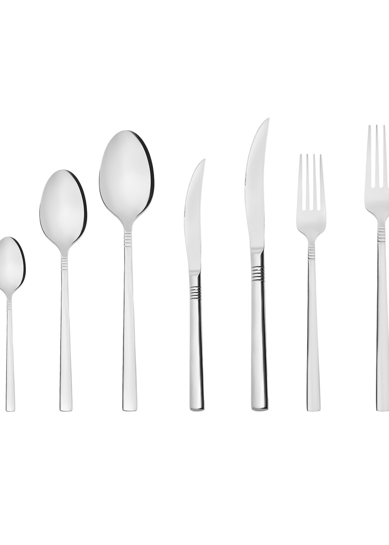 Karaca 84 Pieces 12 Person Elegance Nil Cutlery Set