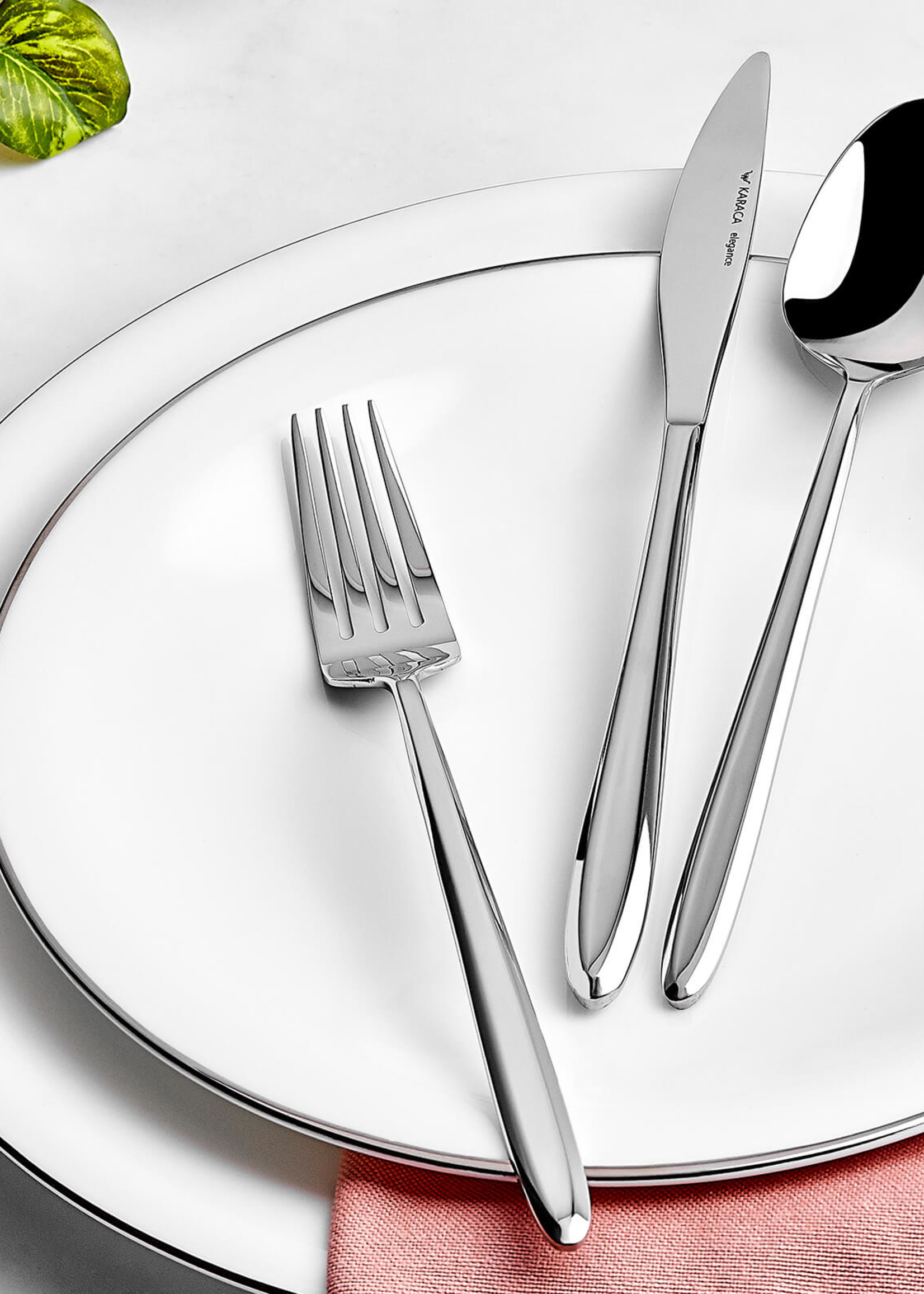 Karaca Flow 84 Pcs Cutlery Set for 12 Persons Elegance Boxed