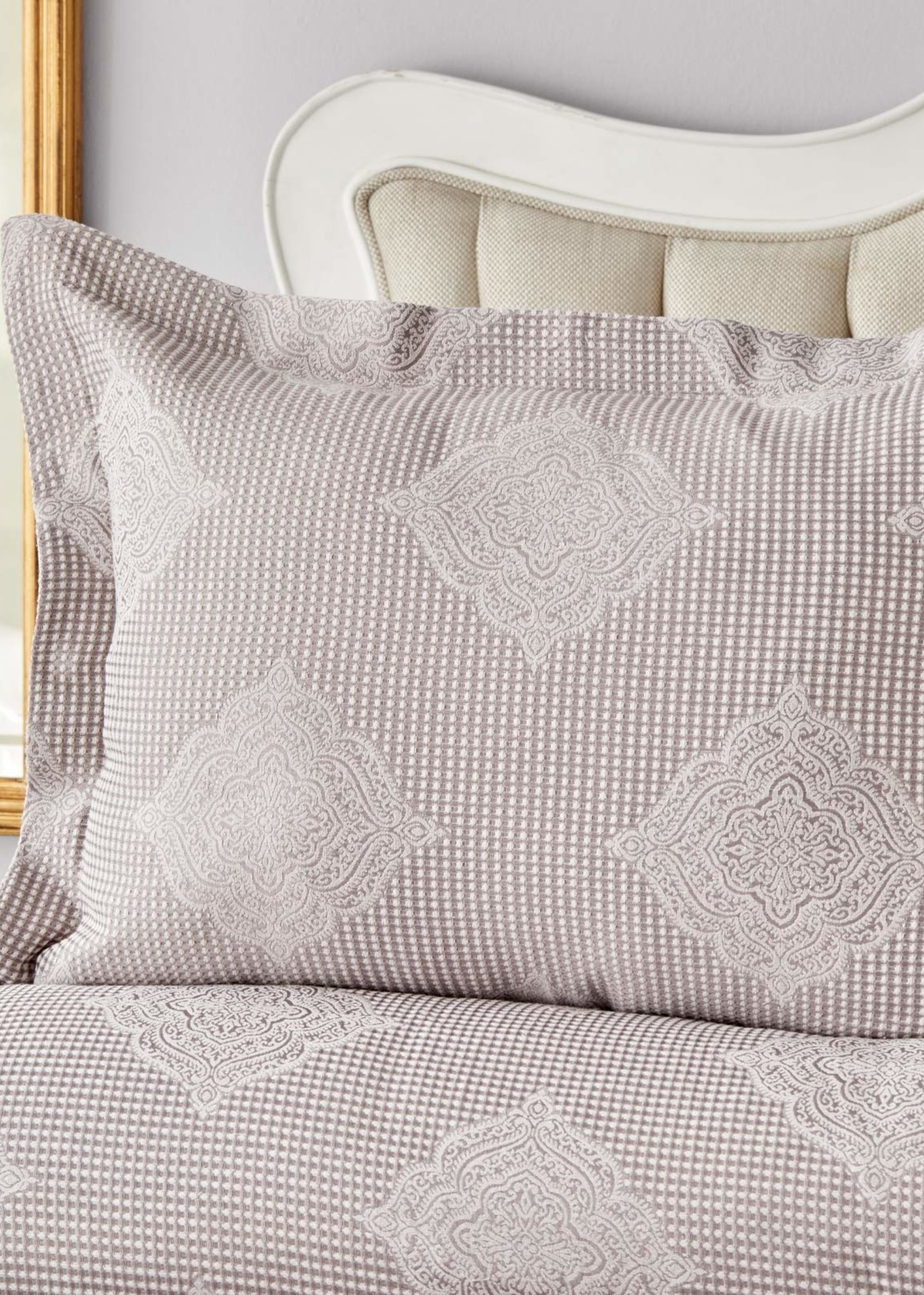 Karaca Home Eva Lilac Double Bedspread Set