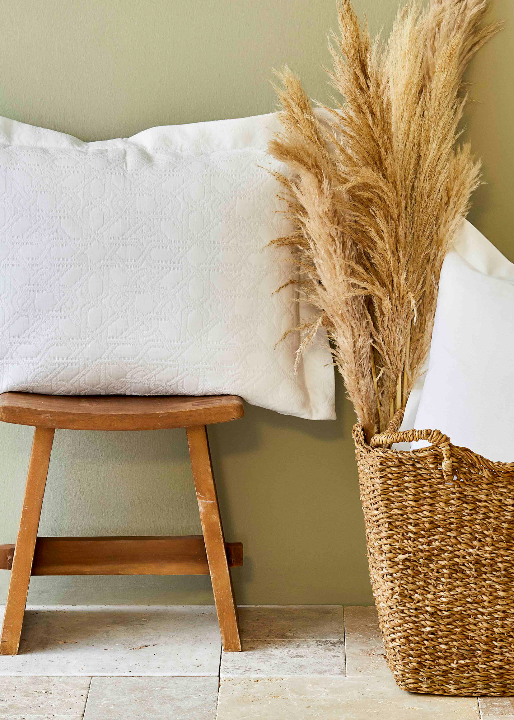 Karaca Home Back To Basic White Double Bedspread