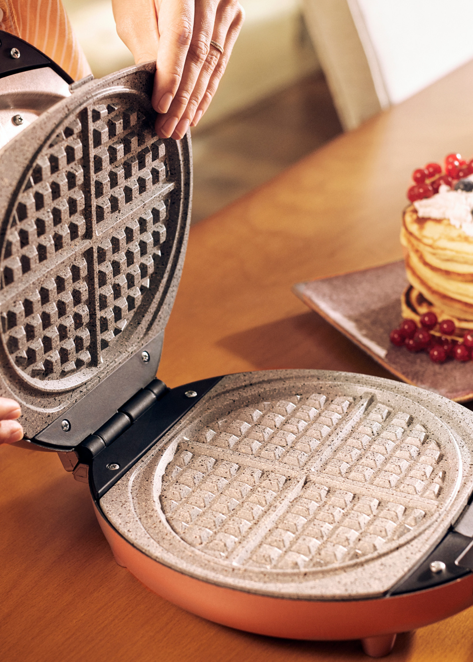Karaca Funday Silver Waffle Machine 1000W