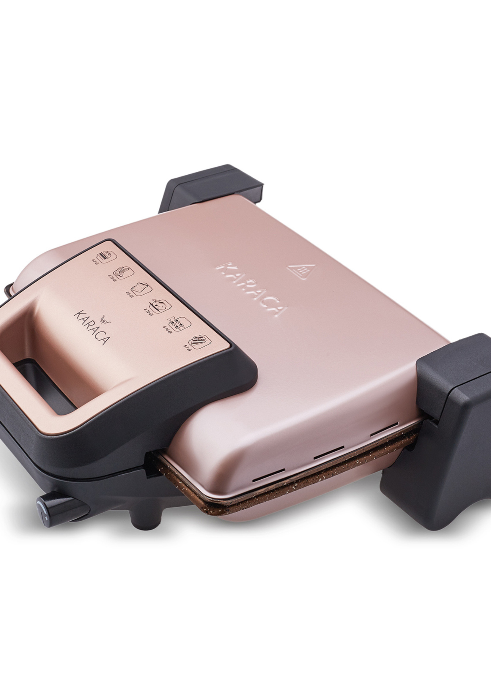 Karaca Rosegold Granite Grill and Toaster 2000W
