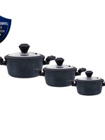Karaca Bio Diamond Antibacterial Handle Induction Based 6 Piece Cookware Set