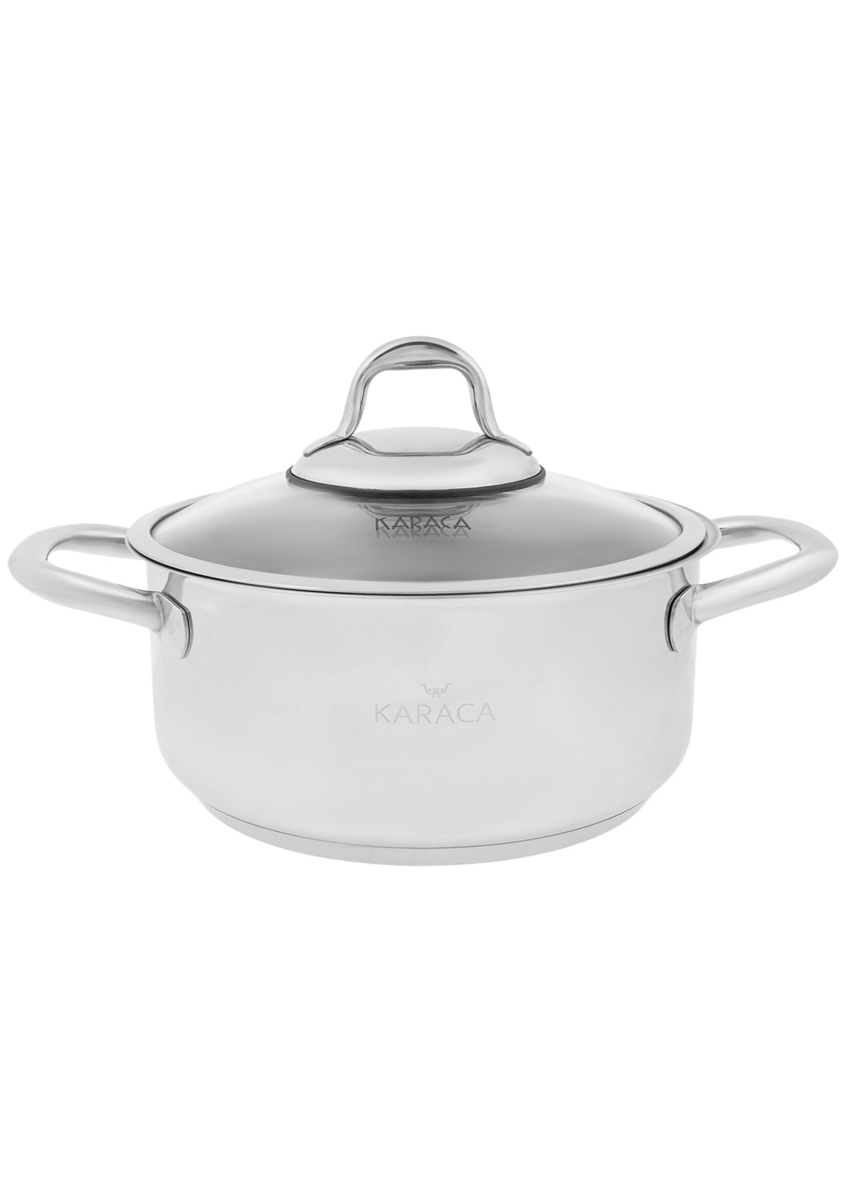 Karaca Granada 8 Pieces Steel Cookware Set