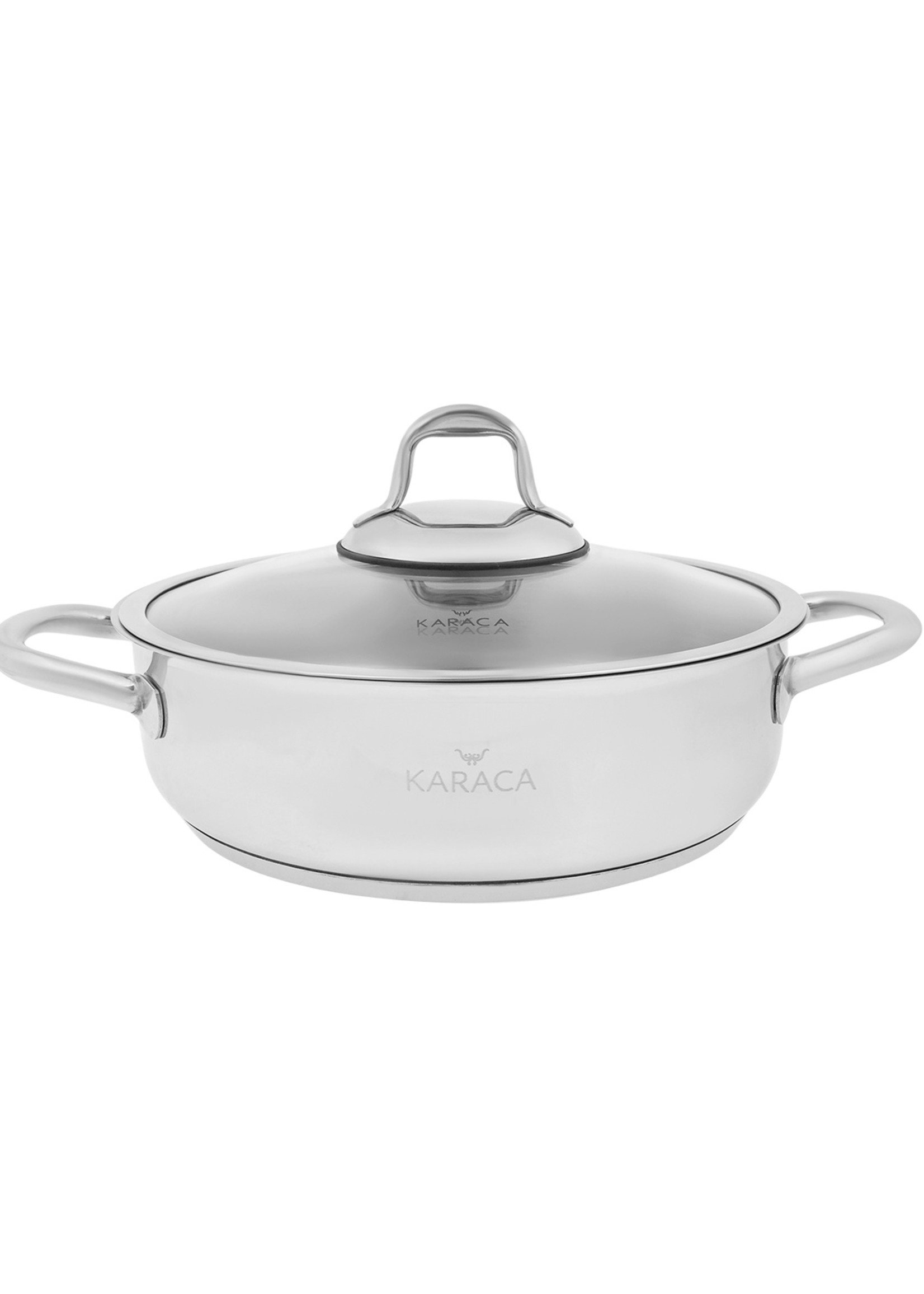 Karaca Granada 8 Pieces Steel Cookware Set