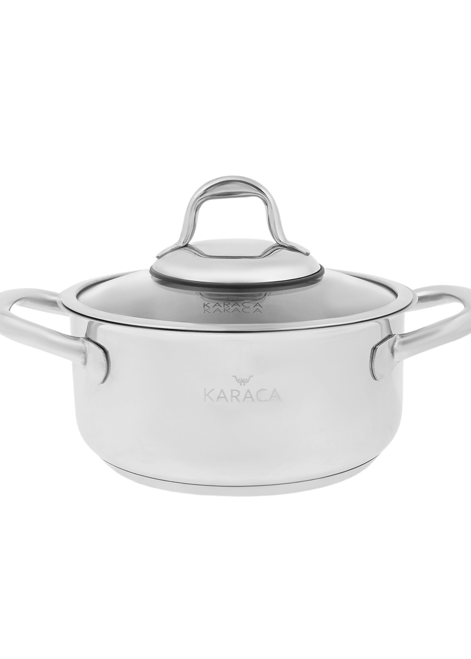 Karaca Granada 8 Pieces Steel Cookware Set
