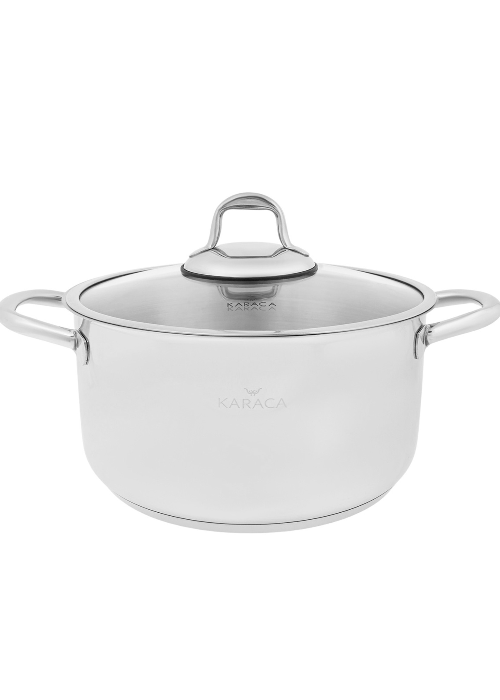 Karaca Granada 8 Pieces Steel Cookware Set