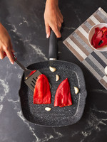 Karaca Dark Stone Bio Granite Grill Pan 28 cm