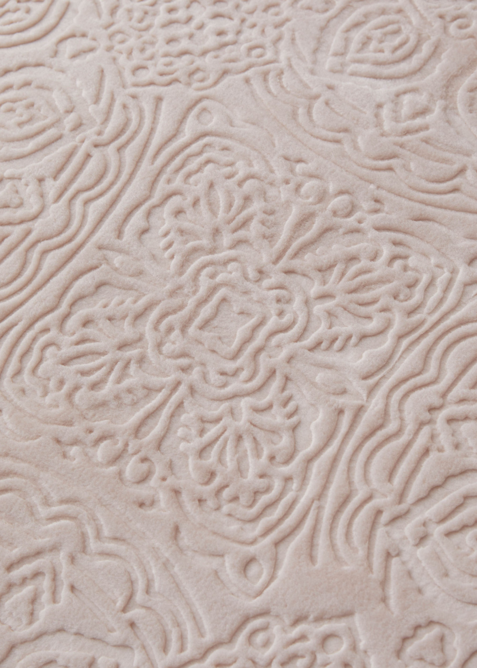 Karaca Home Scala Powder Double Embosy Blanket