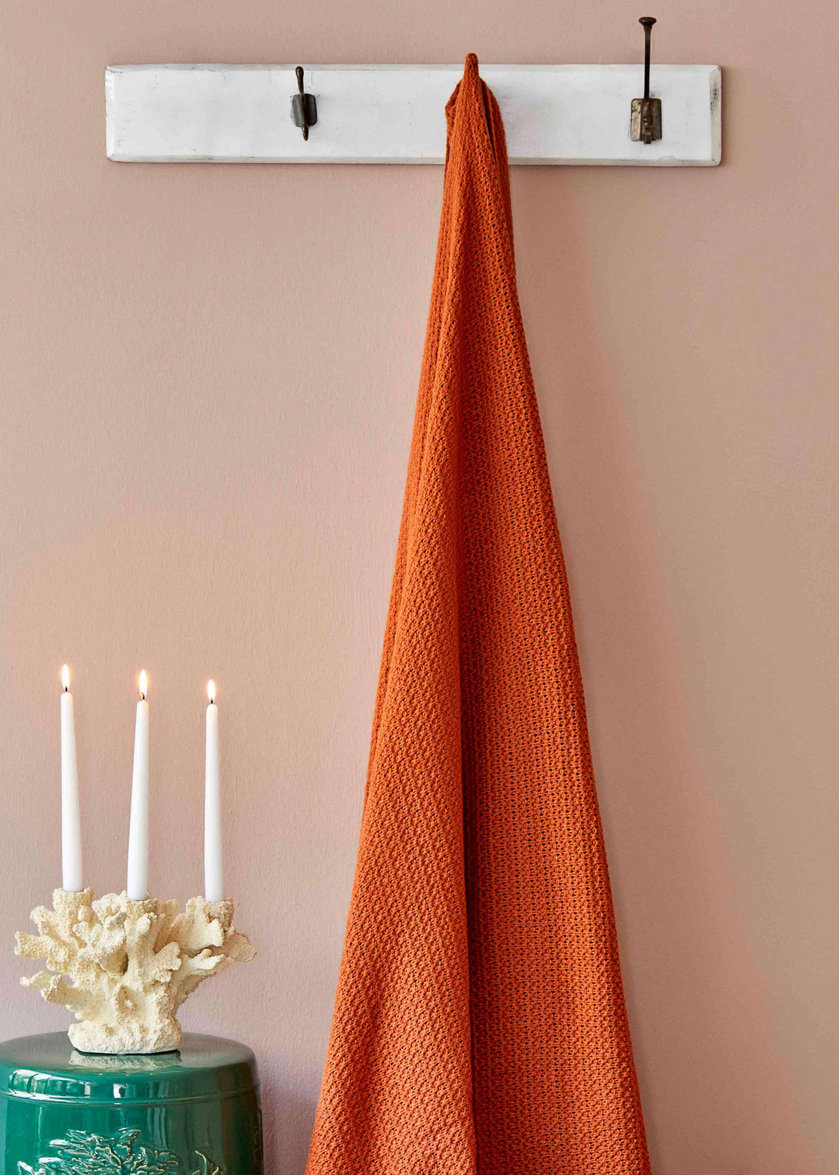 Karaca Home Back To Basic Tile Single Knitted Blanket