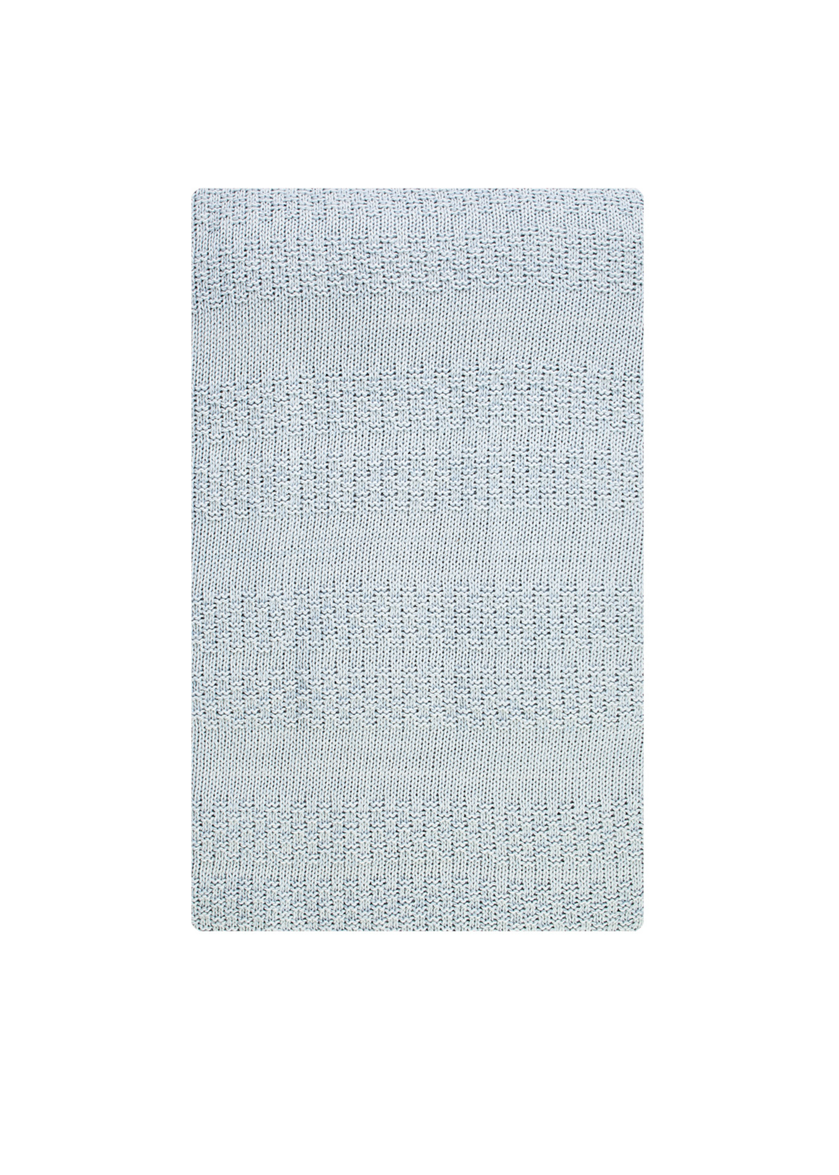 Karaca Home Charm Bold Blue Double Knitted Blanket